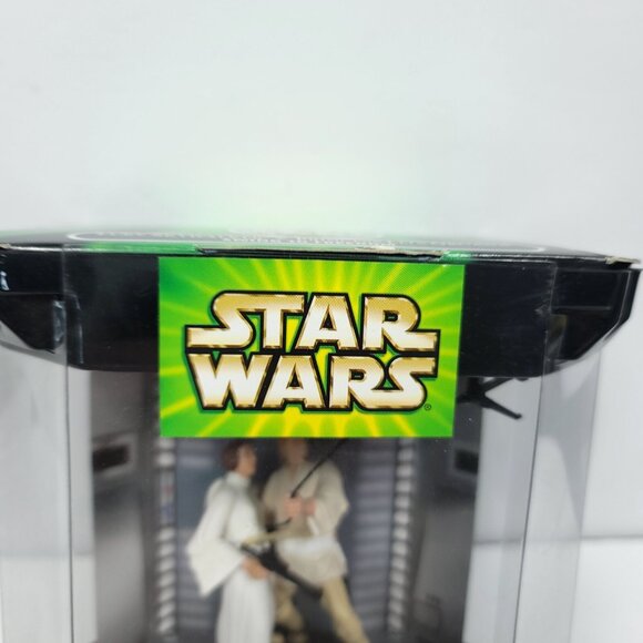 HASBRO Star Wars 25th Anniversary Luke & Princess Leia Swing To Freedom Figure - Picture 3 of 6